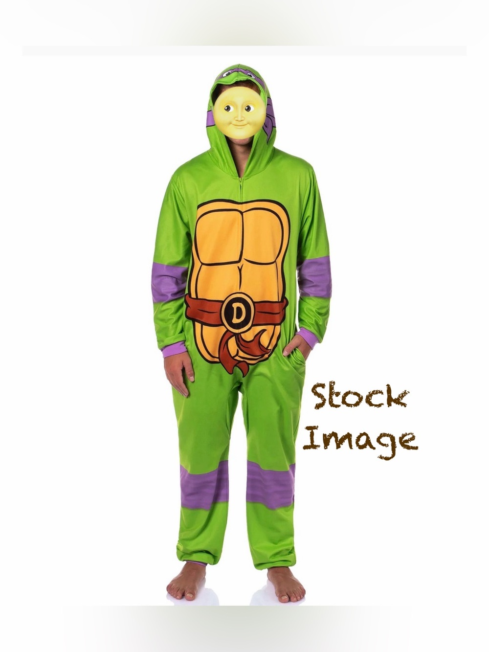 Teenage Mutant Ninja Turtles Donatello Pjammy Costume Adult XXS/XS